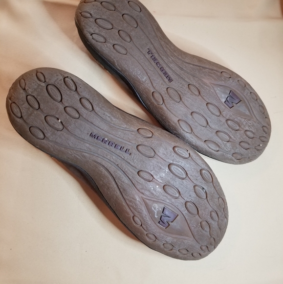 NWOT Merrell willow chocolate suede slip ons - Picture 8 of 9